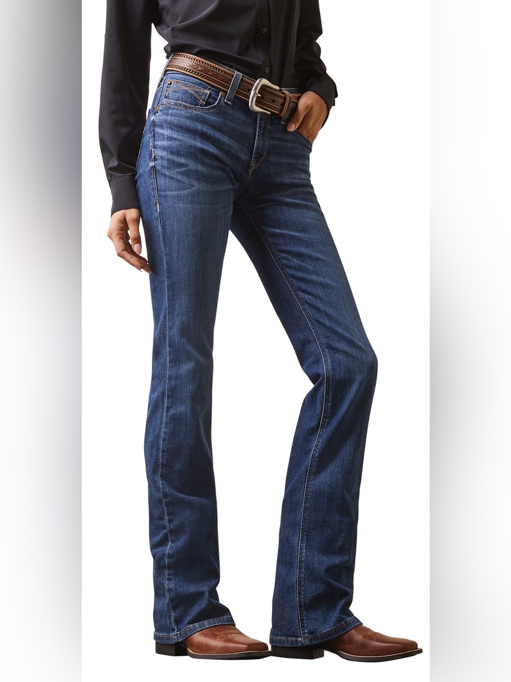 Ariat R.E.A.L. Perfect Rise Leila Boot-Cut Jeans for Ladies